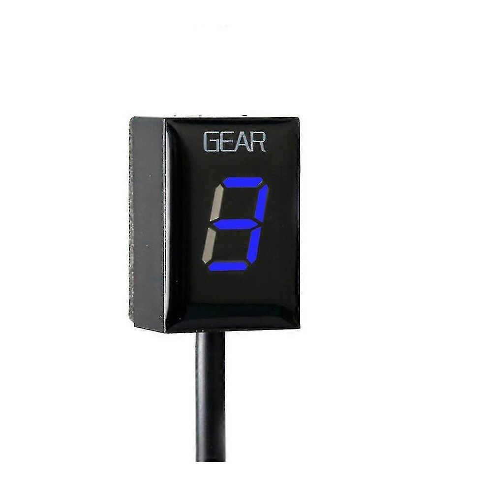 (Blue) Gear Indicator For Suzuki Sv650 Sv1000 Gsf 1250 Bandit Dl 1000 V-Strom Dl650 Vstrom Intruder C800 C 800 Motorcycle Speed Display Zekai Blue 5778930664665