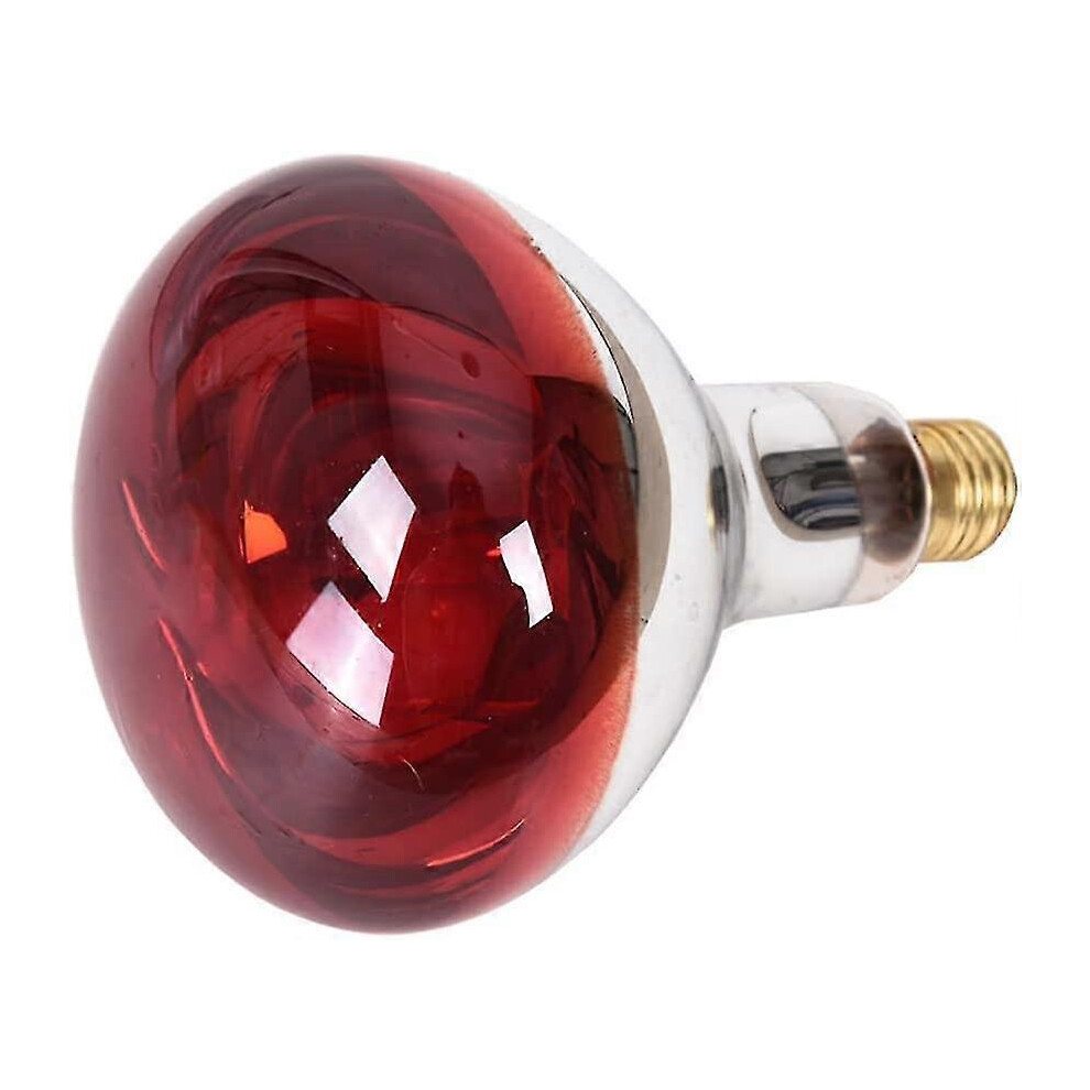 Red/Light Physiotherapy Infra Lamp 275W Electromagnetic Wave Treatment Lamp 220V Baking Electric Electric Baking Bulb