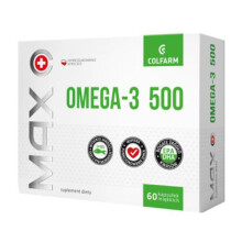 Omega 3 60 kap Colfarm source of EPA and DHA heart & vision supplement