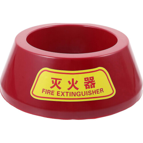 Fire Extinguisher Floor Stand Powder Fire Extinguisher Base Plastic Fire Extinguisher Holder 2