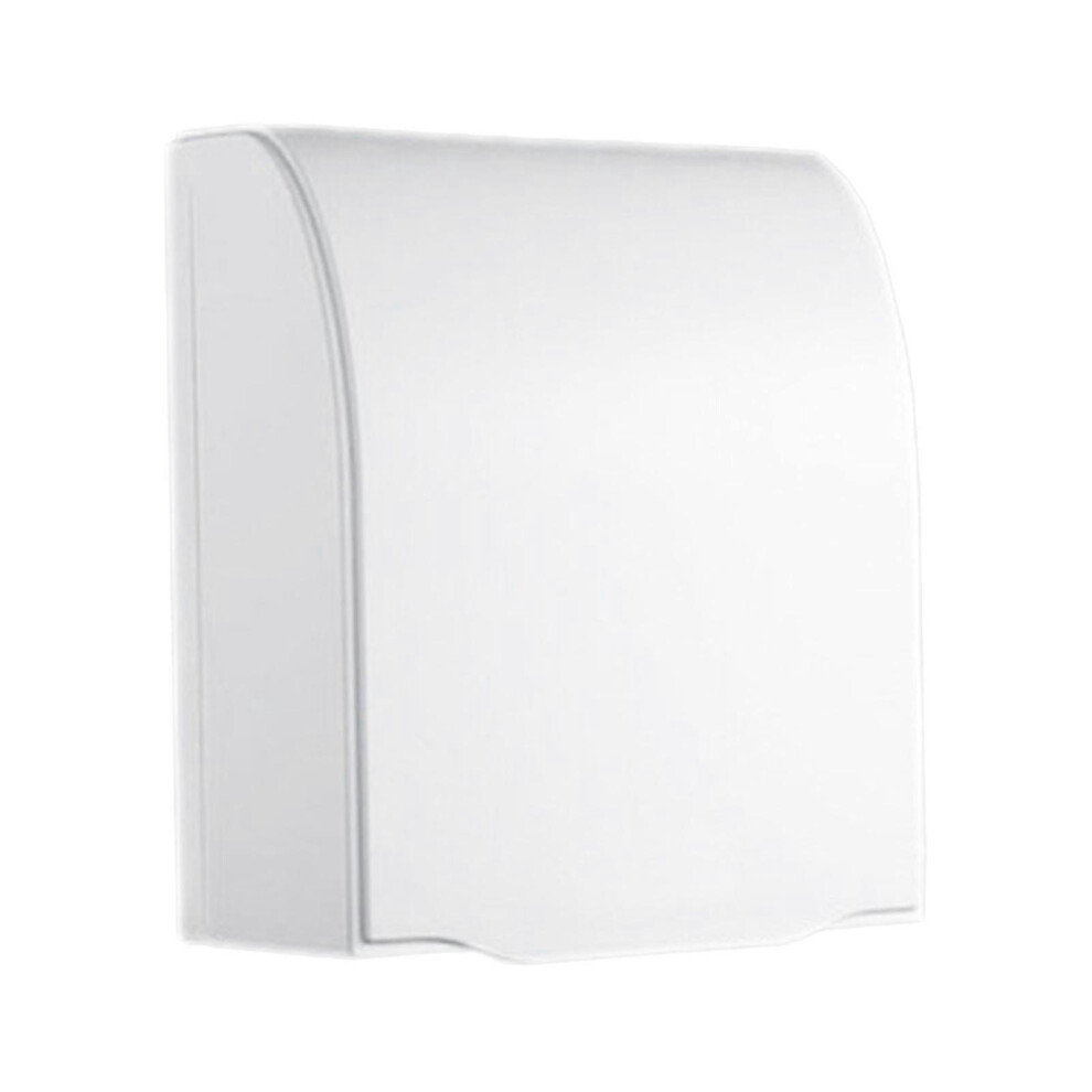 (White) 86 Type Switch Waterproof Box Dustproof Splash-Proof Durable Power Outlet Socket Protective Cover For Bathroom 5778930668137