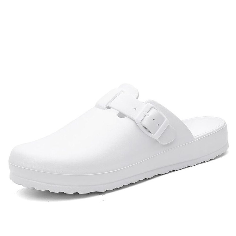 (white, 41) Hospital Medical Slipper Women Nurse Clogs Doctor Medical Shoes Nursing Clogs Eva Non-slip Shoes Specialist Work Slippers