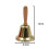 Super Loud Solid Hand Call Bell Wooden Handle Christmas Hand Call Bell Zekai 2