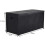 430L Black Lockable Waterproof Garden Storage Box 7