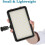 W228 LED Video Light 6000k Dimmable Ultra Bright Panel Digital Camera/Camcorder Light, LED Light (No Battery) 3