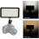 W228 LED Video Light 6000k Dimmable Ultra Bright Panel Digital Camera/Camcorder Light, LED Light (No Battery) 2