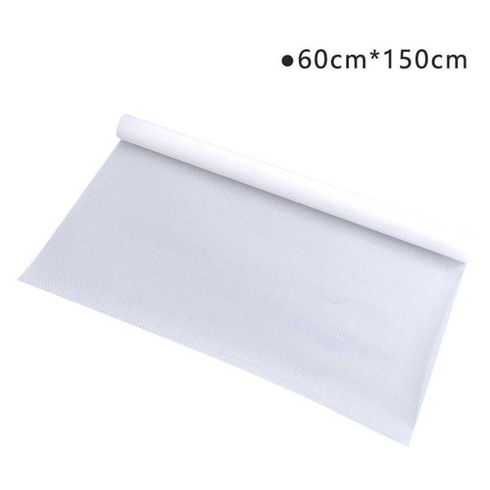 (as the picture, 60*150) Transparent Waterproof Eva Cabinet Mat - Customizable Anti-slip, Moisture-resistant Liner For Drawers, Kitchen, Refrigerator, And Wardrobe Surfaces.