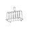 Innoteck Essentials Toast Rack with 6 Bread Slice Slots - Chrome 6