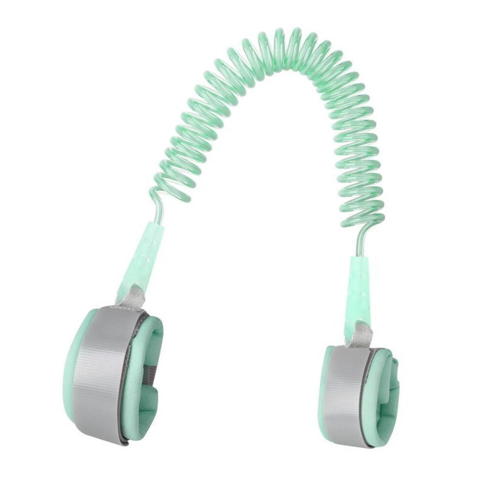(green) Anti Lost Wrist Link Toddler Leash Safety Rope For Baby Kid Outdoor Walking Belt