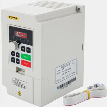 Vevor BPQDXN3KW220VEQ8AV7 Variable Frequency Drive, AC 220V Input 3KW Variable Frequency CNC Drive Inverter Converter