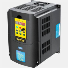 Vevor BPQDXN4KW220V8MZPV7 AC 220V Input 4KW CNC Variable Frequency Drive Inverter Converter for VFD 5.5HP 1 or 3 Phase Input