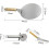 3pcs Pizza Cutter, Pizza Shovel, Stainless 5
