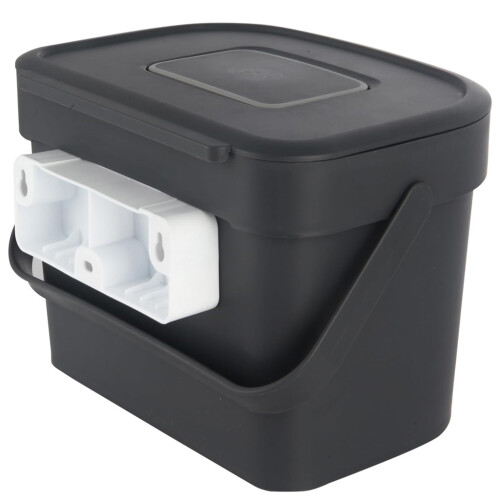 1 x 6L Food Waste Kitchen Compost Caddy Bin Wall Mountable 1