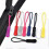 (White) 10pcs Replacement Zipper Pulls Orange Zipper Pull Cord Extender 3