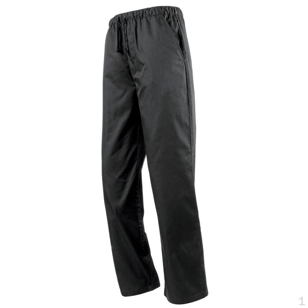 Various Restaurant Pants Kitchen Trousers Chef Men TypeA Black