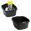 2 x Black Rectangular Washing Up Bowl Ideal For Washing Dishes 1
