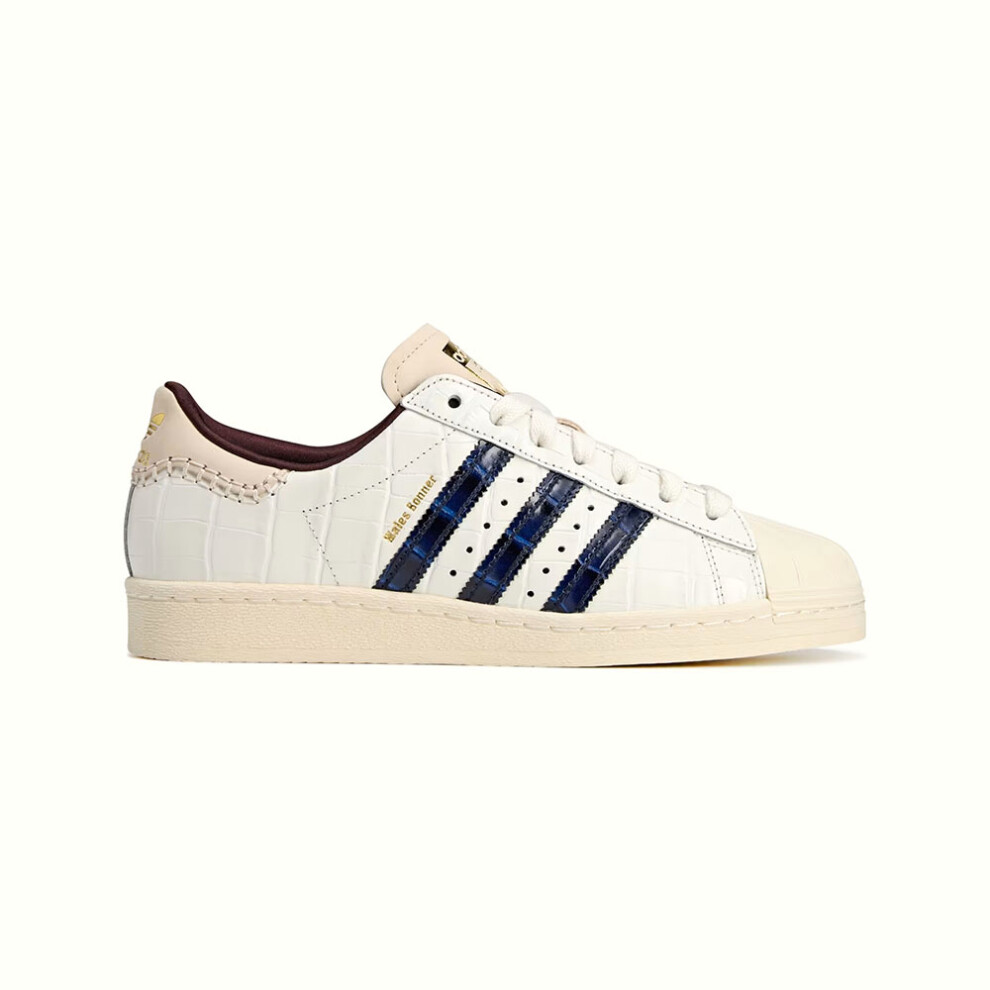 ( UK9.5/EU44/28CM) adidas Originals x Wales Bonner Superstar Men's Women Shoes Trainers