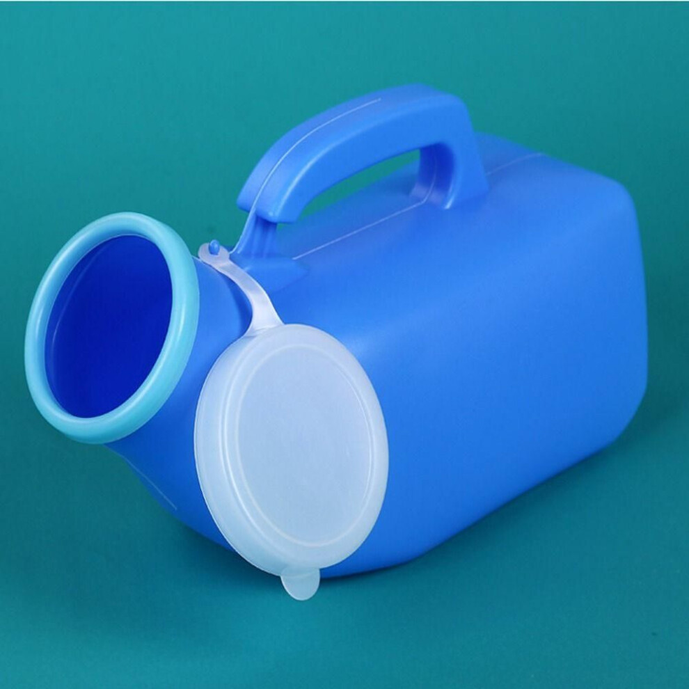 (blue) Urinal Toilet Large Capacity Urinary Bottle Portable Disability Old Man Helper  For Men