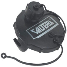 Valterra T1020-1VP Afvalventieldop - 3" met 3/4" GHT afsluitdop, Zwart (kaartverpakking)