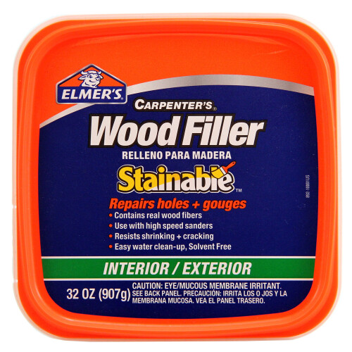 Elmer's E892 Stinable Wood Filler 32 oz