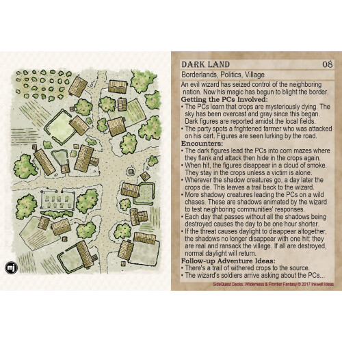 Inkwell Ideas Sidequest Decks: Φαντασία Άγριας Φύσης & Συνόρων 1