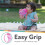 Nuby 3 Τεμάχια Κούπα Χωρίς Σπατάλη Grip N Sip με Μαλακή Σιλικόνη, 2 Χερούλια, Ροζ, 10 Οζ 2
