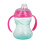 Nuby 3 Τεμάχια Κούπα Χωρίς Σπατάλη Grip N Sip με Μαλακή Σιλικόνη, 2 Χερούλια, Ροζ, 10 Οζ 5