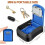 Security Key Safe Wall Mounted Mini Key Lock Box with Resettable B4-Digit 3