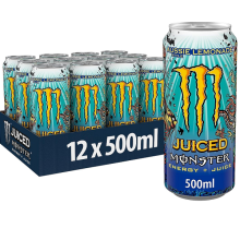 Monster Aussie Lemonade Energy Drink 12 x 500ml October 2027 Dated