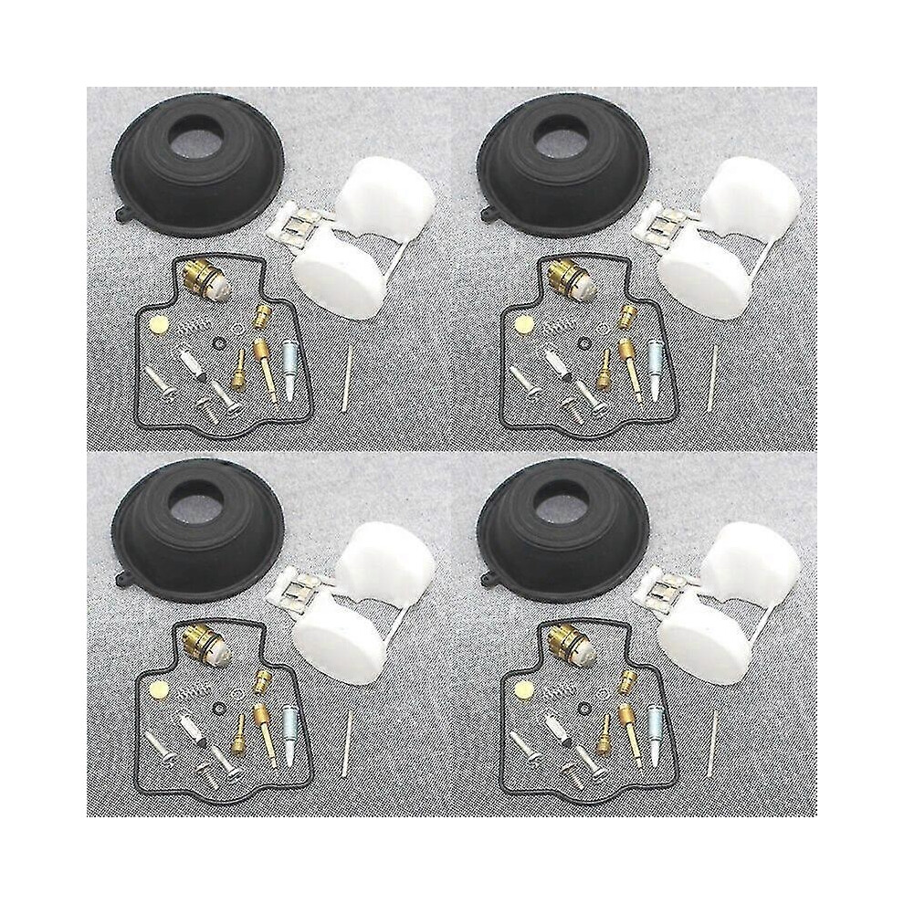 ( Grey) For Ninja Zx750 Zx7r Zx750p 1996-2003 Motorcycle Carburetor Fuel System Repair Kit Plunger Diaphragm Float Zekai Dark/Grey 5778930700776