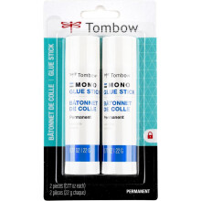 TOMBOW MONO CLUE Stick Medium 2-Pack