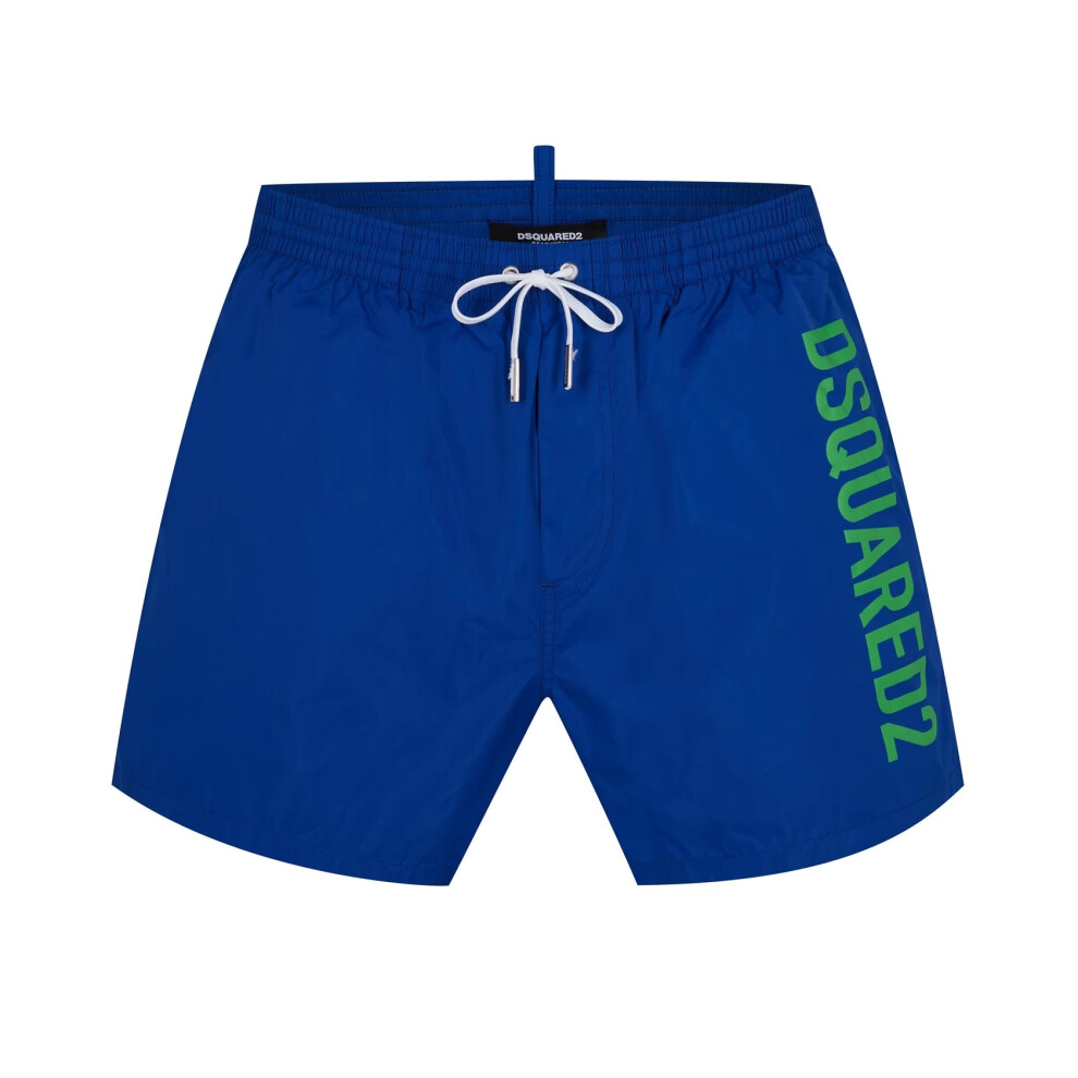 (497 Blue, S) DSquared2 Side Logo Swim Shorts