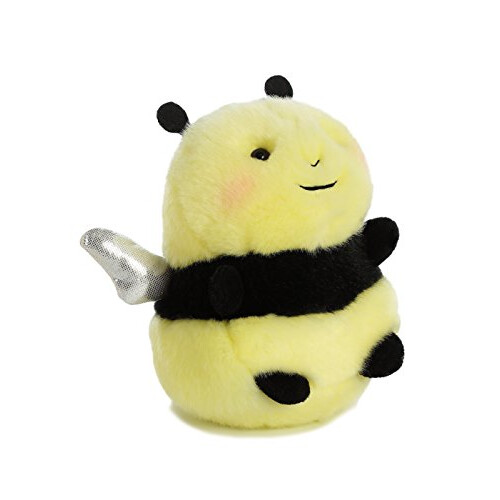 Aurora World Aurora Bee Happy Ρόλυ Παιχνίδι - Γλυκοί Σύντροφοι - Για Διασκέδαση - Κίτρινο 5 Ίντσες 2