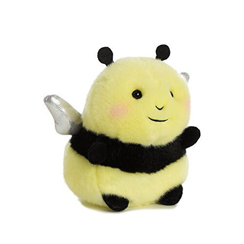 Aurora World Aurora Bee Happy Ρόλυ Παιχνίδι - Γλυκοί Σύντροφοι - Για Διασκέδαση - Κίτρινο 5 Ίντσες 1
