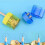 12pcs Plastic Manual Double Hole Pencil Sharpener with Lid Pencil Tool (random Color) Zekai 5