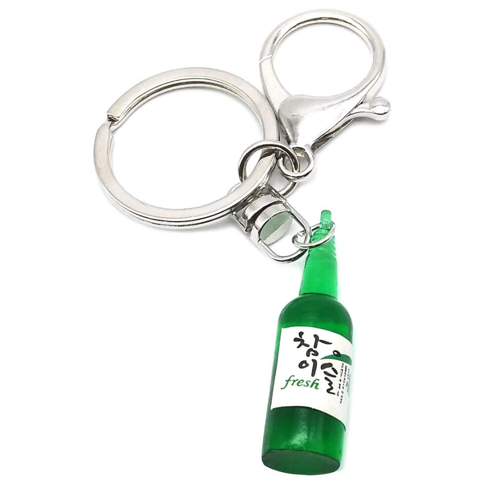 Porte-Cl?S Miniature En Bouteille De Soju Cor?En Garasani Porte-Cl?S Bouteille Unique (Soju)-image