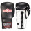 Guanti da boxe con lacci Ringside Imf Tech Sparring (neri, 14 once) 1
