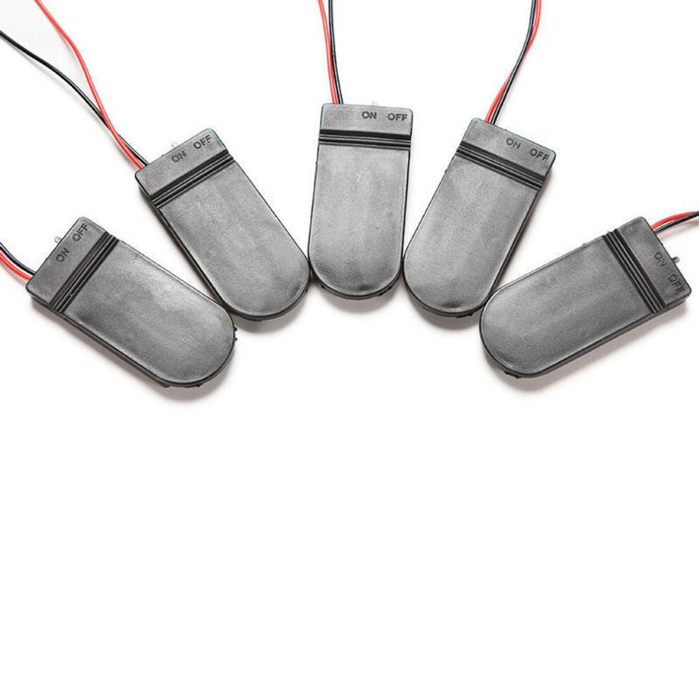 5 Diy 3V Button Battery Cartridge Switch Cr2032