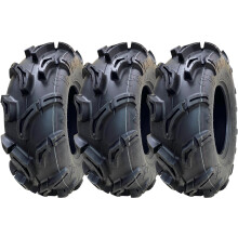 27x9.00-12 (225/80-12) 6ply ATV Neumático WU23 OBOR Scoprio 52J Road Legal (Juego de 3)