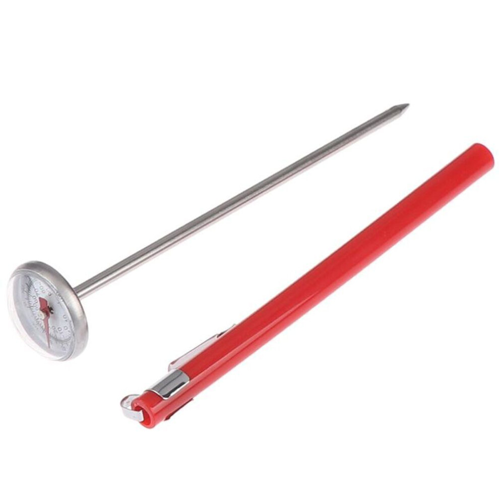 Cstainless Steel Soil Thermometer 127mm Stem Shows 0-100 Degrees Celsius