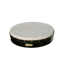 Waltons Bodhr?n 18"""" (marrone standard) - Strumento irlandese artigianale - Suono nitido e musicale - Battente in legno duro incluso con l'acquis