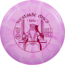 Westside Discs Oryginia Burst King Disc Golf Driver Maksymalny odleglosc Frisbee Golf Driver latwa odleglosc dla poczatkujacych 170G Plus Kolor z