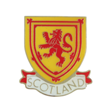 Scottish Lion Rampant Banner Fridge Metal Enamel Magnet