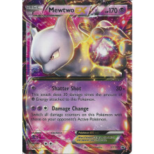 Pokémon - Mewtwo-EX (XY107) - XY Svart Star Promos - Holo