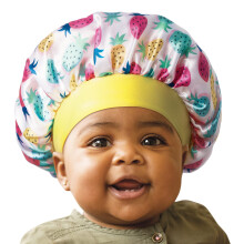 Red by Kiss Baby Satin Bonnet -hiusmyssy, y   myssy ja hiusk      reet (moniv   rinen ananas)