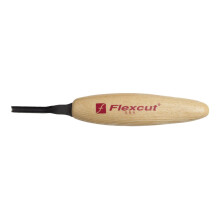 Flexcut Micro Deep U-Gouge, Skarp Högkolstålsblad, 3 mm för Miniatyr- och Detaljarbete (MT29)