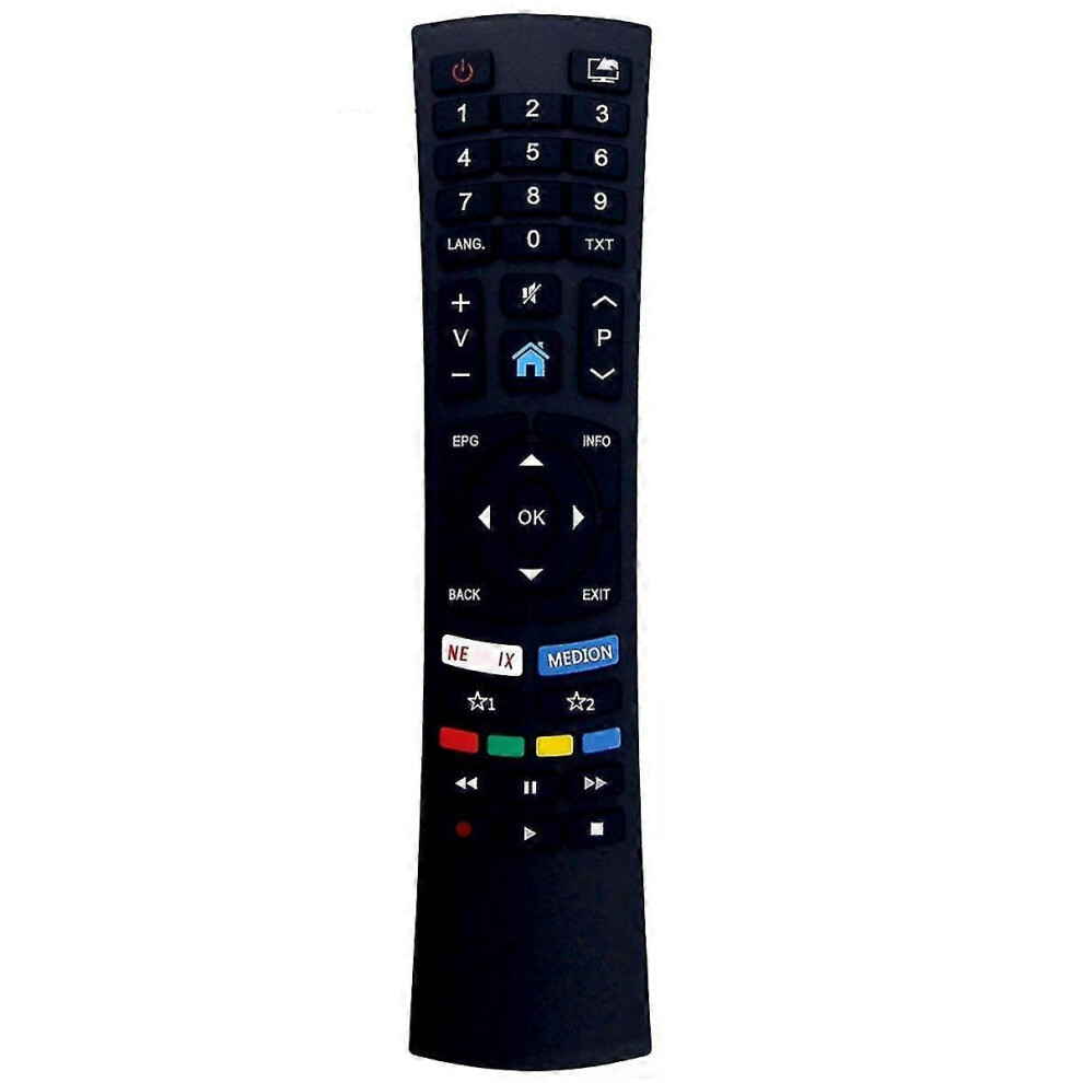 Télécommande Rc1818 pour Medion Rc1823 Rc1822 Md31420 Md31382.md31420.md31421.md31422.md31423.md31424 Tv Zekai