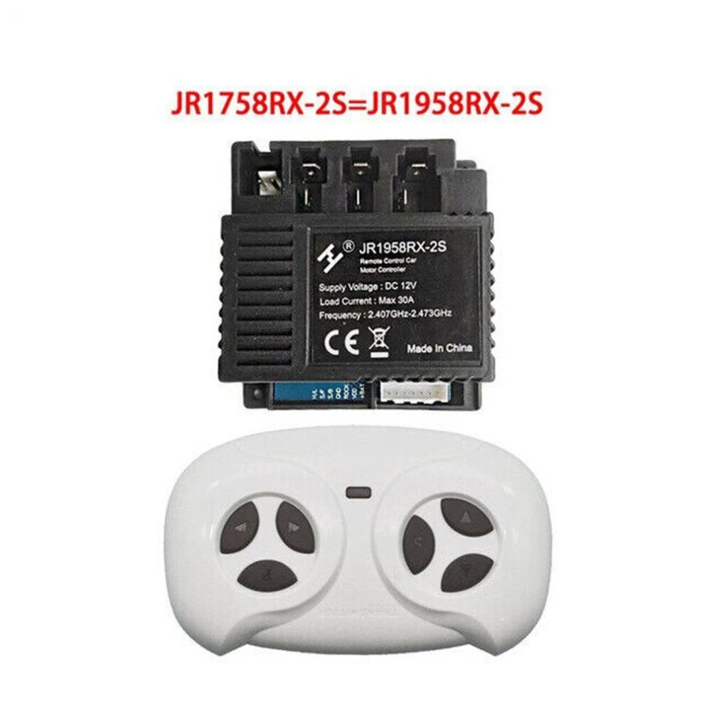 (JR1958RX-2S full set) Durable Baby Carriage Accessories Bluetooth Remote Receiver JR-RX-12V