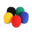 Batman On-Stage ASWS58C5 Multi-Color Microphone Windscreens 5 Pack Black 1