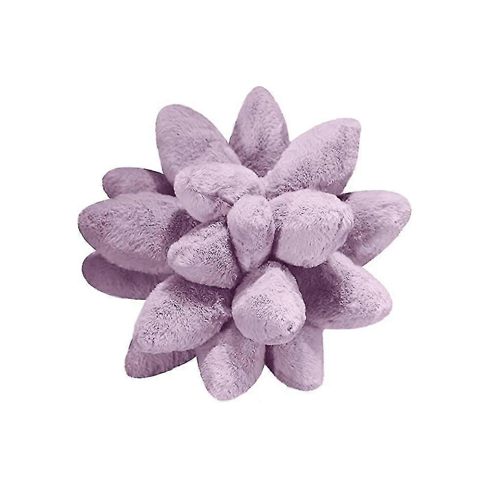 3D Plush Succulent Pillow, Cute Cactus For Home Decor, Garden And Bedroom (, 9.8In) Z Purple 5778930710416
